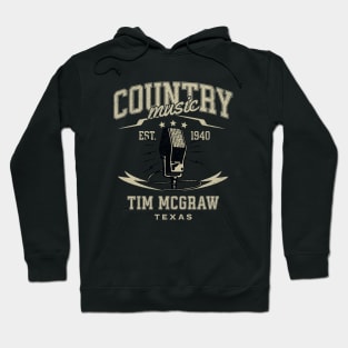 country music microphone singer  v13 Hoodie